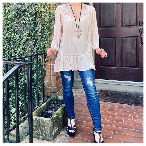 ✨LAST ONE✨BOHEMIAN CHIC TUNIC TOP - Picture 2 of 16